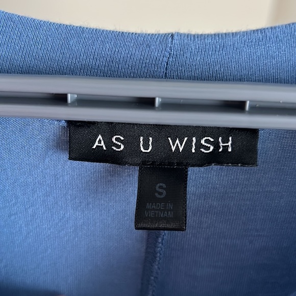 Blue holiday dress - Picture 2 of 3